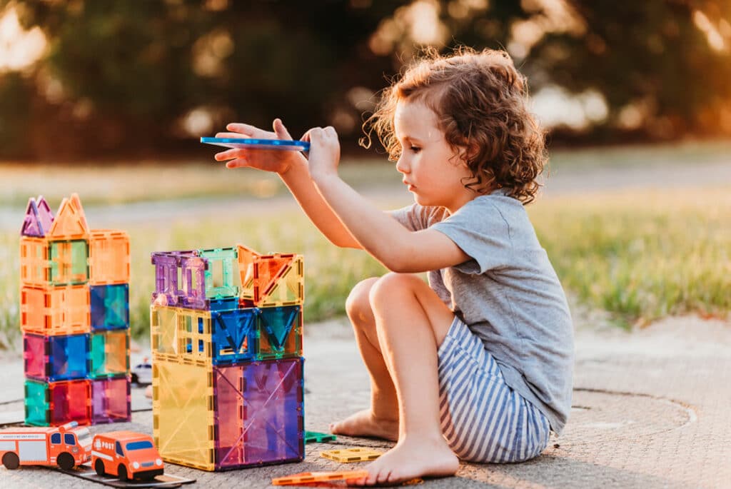 open-ended, child-led play