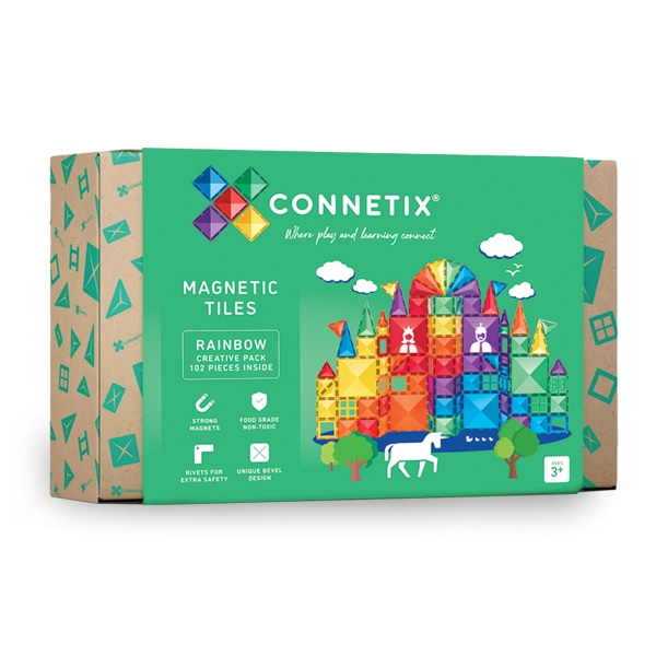 Rainbow Creative Pack 102 pc by Connetix