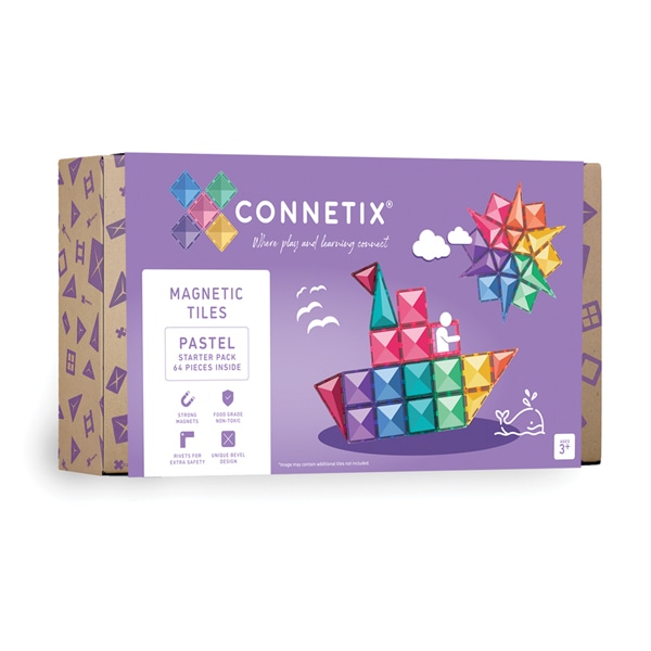 Pastel Starter Pack 64 pc by Connetix
