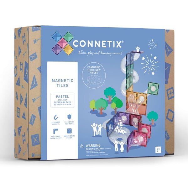 Pastel Ball Run Expansion Pack 80 pc by Connetix