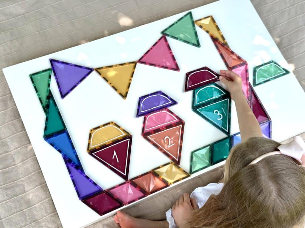6 Play ideas with the Pastel Shape Expansion pack