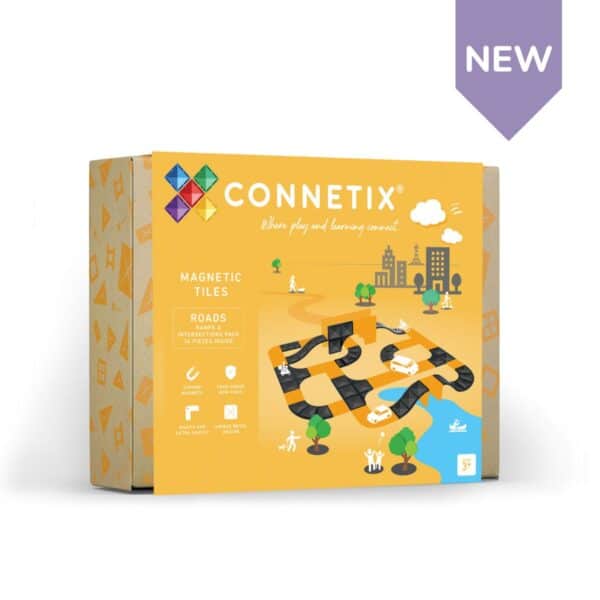 Ramps & Intersections Pack 16 pc by Connetix