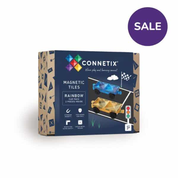 Rainbow Car Pack 2 pc by Connetix