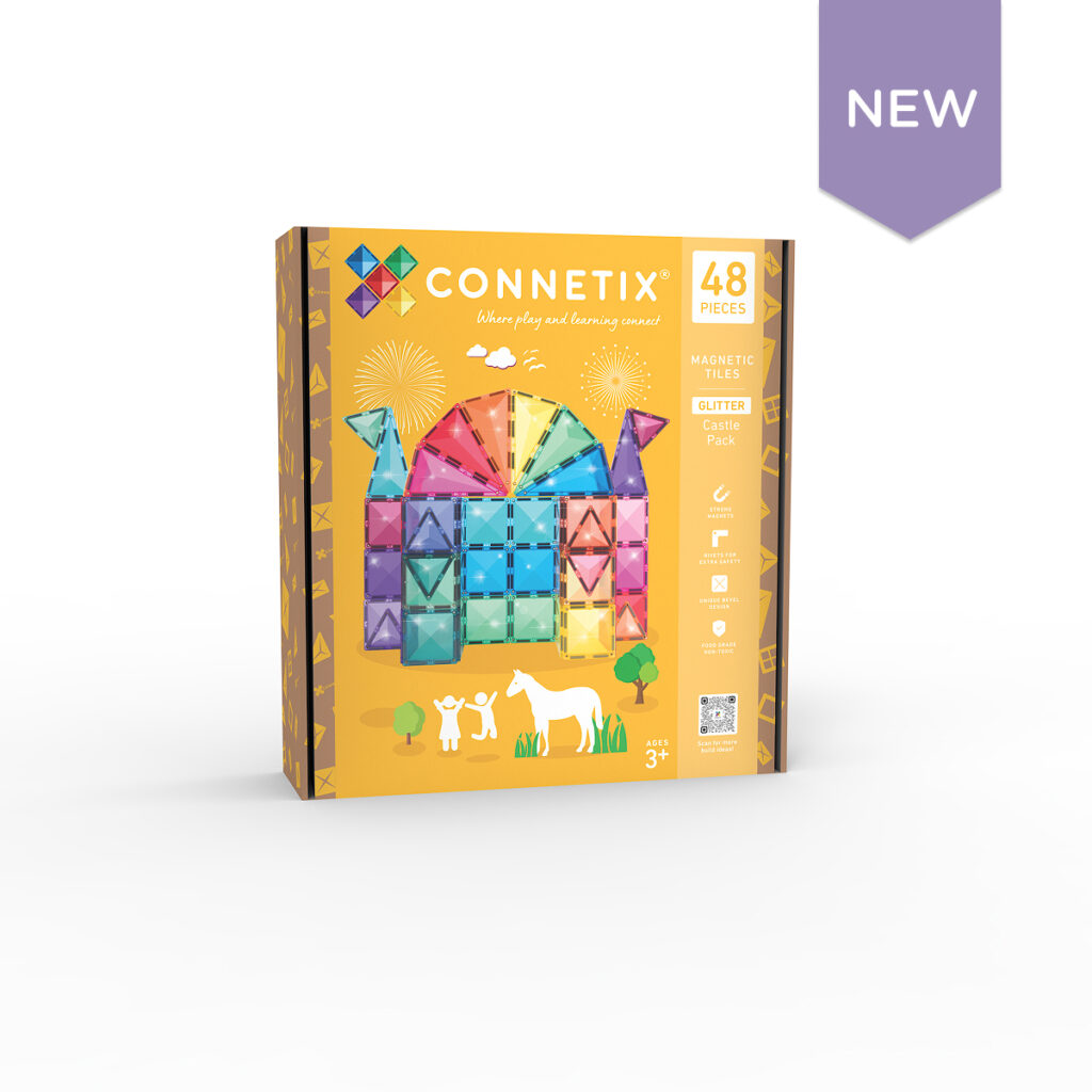 Glitter Castle Pack 48 pc by Connetix